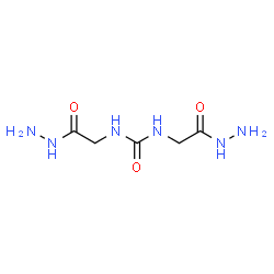 ChemSpider 2D Image | 1,3-Bis(2-hydrazino-2-oxoethyl)urea (non-preferred name) | C5H12N6O3