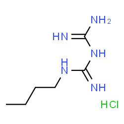 ChemSpider 2D Image | Buformin Hydrochloride | C6H16ClN5