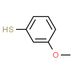 ChemSpider 2D Image | 3-Mercaptoanisole | C7H8OS