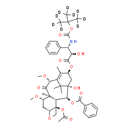 ChemSpider 2D Image | Cabazitaxel-d9 | C45H48D9NO14