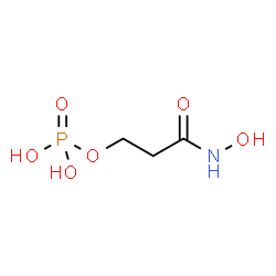 ChemSpider 2D Image | 3-(Hydroxyamino)-3-oxopropyl dihydrogen phosphate | C3H8NO6P