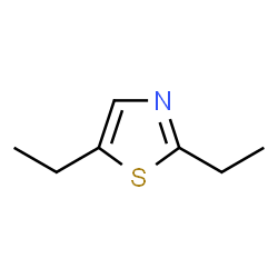 ChemSpider 2D Image | 2,5-Diethylthiazole | C7H11NS