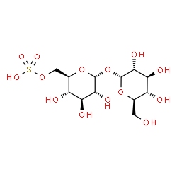 ChemSpider 2D Image | alpha-D-Glucopyranosyl 6-O-sulfo-alpha-D-glucopyranoside | C12H22O14S