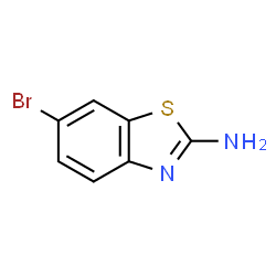 ChemSpider 2D Image | 2-Amino-6-Bromo benthiazole | C7H5BrN2S