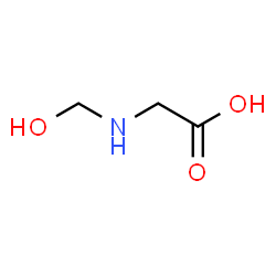 ChemSpider 2D Image | N-(Hydroxymethyl)glycine | C3H7NO3