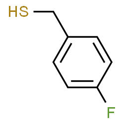 ChemSpider 2D Image | 4-Fluorobenzyl mercaptan | C7H7FS