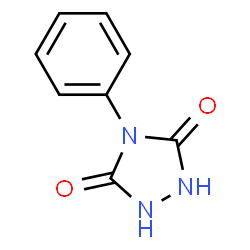 ChemSpider 2D Image | 4-Phenylurazole | C8H7N3O2