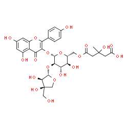 ChemSpider 2D Image | Sutherlandin D | C32H36O19