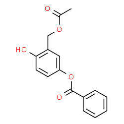 ChemSpider 2D Image | 3-(Acetoxymethyl)-4-hydroxyphenyl benzoate | C16H14O5