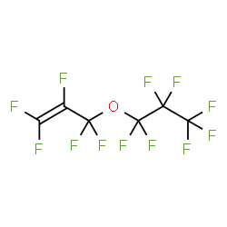 ChemSpider 2D Image | 1,1,2,3,3-Pentafluoro-3-(perfluoropropoxy)prop-1-ene | C6F12O