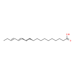 ChemSpider 2D Image | (11E,13E,15E)-11,13,15-Octadecatrienoic acid | C18H30O2