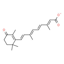 ChemSpider 2D Image | 15-Oxido-4-oxoretinal | C20H25O3