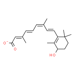 ChemSpider 2D Image | (9cis)-4-Hydroxy-15-oxidoretinal | C20H27O3