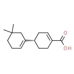 ChemSpider 2D Image | (1S)-5',5'-Dimethyl-1,1'-bi(cyclohexane)-1',3-diene-4-carboxylic acid | C15H22O2