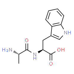 ChemSpider 2D Image | Ala-Trp | C14H17N3O3