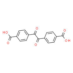 ChemSpider 2D Image | 4,4'-(1,2-Dioxo-1,2-ethanediyl)dibenzoic acid | C16H10O6
