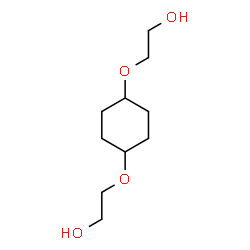 ChemSpider 2D Image | 2,2'-[1,4-Cyclohexanediylbis(oxy)]diethanol | C10H20O4