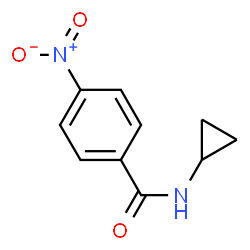 ChemSpider 2D Image | N-Cyclopropyl-4-nitrobenzamide | C10H10N2O3
