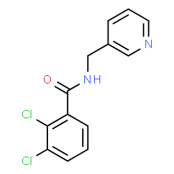 ChemSpider 2D Image | 2,3-Dichloro-N-(3-pyridinylmethyl)benzamide | C13H10Cl2N2O