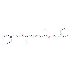 ChemSpider 2D Image | Bis(2-(diethylamino)ethyl) adipate | C18H36N2O4