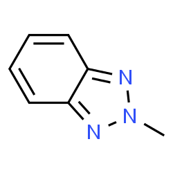 ChemSpider 2D Image | 2-methylbenzotriazole | C7H7N3