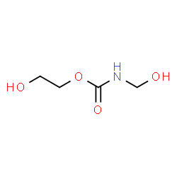 ChemSpider 2D Image | 2-Hydroxyethyl (hydroxymethyl)carbamate | C4H9NO4