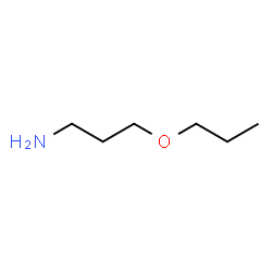 ChemSpider 2D Image | 3-Propoxypropylamine | C6H15NO