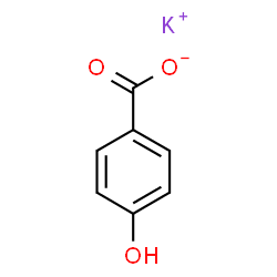 ChemSpider 2D Image | POTASSIUM PARABEN | C7H5KO3