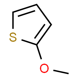 ChemSpider 2D Image | 2-Methoxythiophene | C5H6OS
