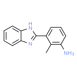 ChemSpider 2D Image | 3-(1H-Benzimidazol-2-yl)-2-methylaniline | C14H13N3