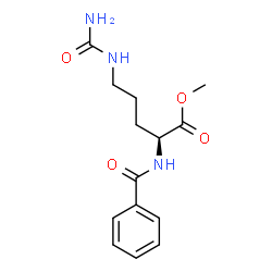 ChemSpider 2D Image | Methyl N~2~-benzoyl-N~5~-carbamoyl-L-ornithinate | C14H19N3O4