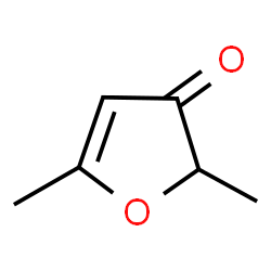 ChemSpider 2D Image | 2,5-Dimethylfuran-3(2H)-one | C6H8O2