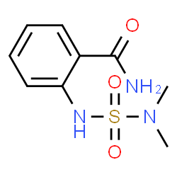 ChemSpider 2D Image | 2-[(Dimethylsulfamoyl)amino]benzamide | C9H13N3O3S