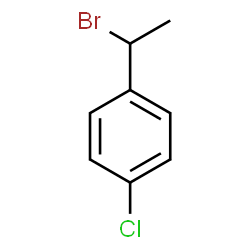 ChemSpider 2D Image | 1-(1-Bromoethyl)-4-chlorobenzene | C8H8BrCl