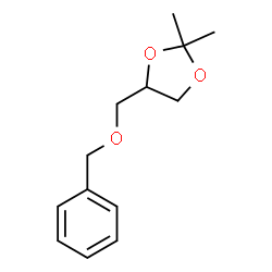 ChemSpider 2D Image | 4-((Benzyloxy)methyl)-2,2-dimethyl-1,3-dioxolane | C13H18O3