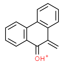 ChemSpider 2D Image | (10-Methylene-9(10H)-phenanthrenylidene)oxonium | C15H11O