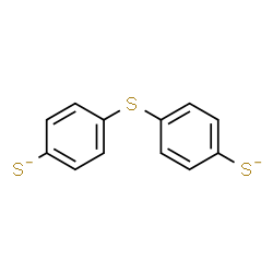 ChemSpider 2D Image | 4,4'-Sulfanediyldibenzenethiolate | C12H8S3