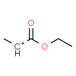 ChemSpider 2D Image | (Ethoxycarbonyl)ethylium | C5H9O2