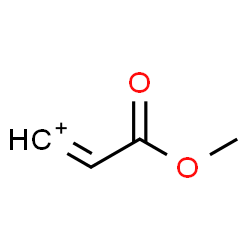 ChemSpider 2D Image | (Methoxycarbonyl)ethenylium | C4H5O2