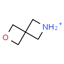 ChemSpider 2D Image | 2-oxa-6-azoniaspiro[3.3]heptane | C5H10NO