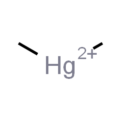 ChemSpider 2D Image | dimethylmercury(2+) | C2H6Hg