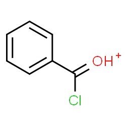 ChemSpider 2D Image | [Chloro(phenyl)methylene]oxonium | C7H6ClO