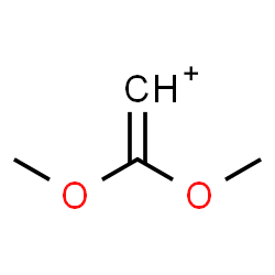 ChemSpider 2D Image | 2,2-Dimethoxyethenylium | C4H7O2