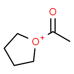 ChemSpider 2D Image | 1-Acetyltetrahydrofuranium | C6H11O2