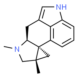 ChemSpider 2D Image | (5alpha,8beta,10beta)-6,8-Dimethyl-8,10-cycloergoline | C16H18N2