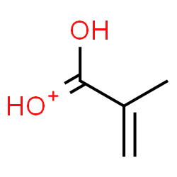 ChemSpider 2D Image | (Z)-(1-Hydroxy-2-methyl-2-propen-1-ylidene)oxonium | C4H7O2