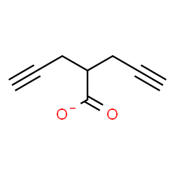 ChemSpider 2D Image | 2-(2-Propyn-1-yl)-4-pentynoate | C8H7O2