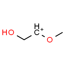 ChemSpider 2D Image | 2-Hydroxy-1-methoxyethylium | C3H7O2