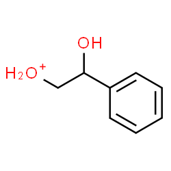 ChemSpider 2D Image | (2-Hydroxy-2-phenylethyl)oxonium | C8H11O2