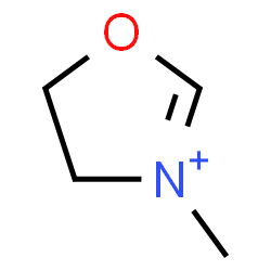 ChemSpider 2D Image | 3-Methyl-4,5-dihydro-1,3-oxazol-3-ium | C4H8NO